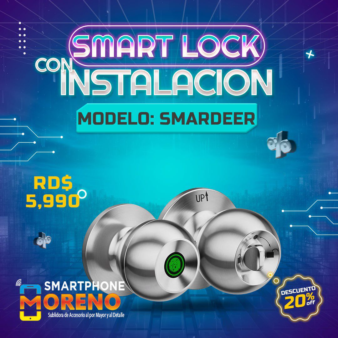 Smart Lock Modelo Smardeer