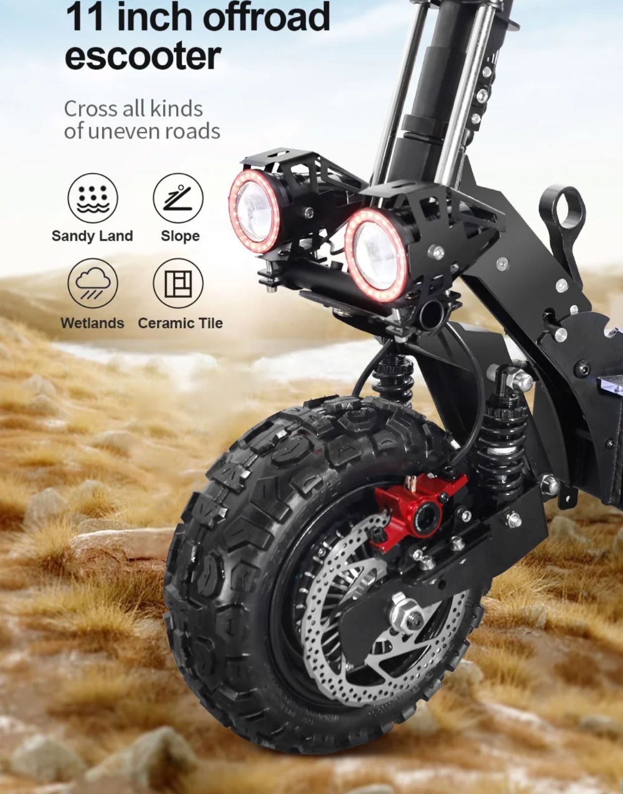 Scooters eléctricos para adultos Off Road